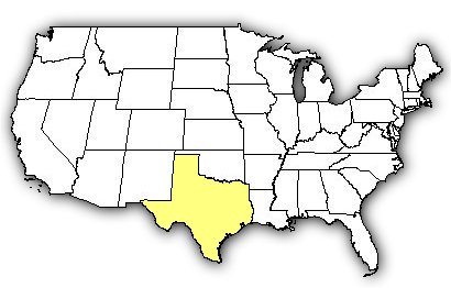 map_texas_recluse
